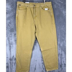 BDG‎ Urban Outfitters Mens Yellow Straight Leg Casual Denim Jeans Size 38